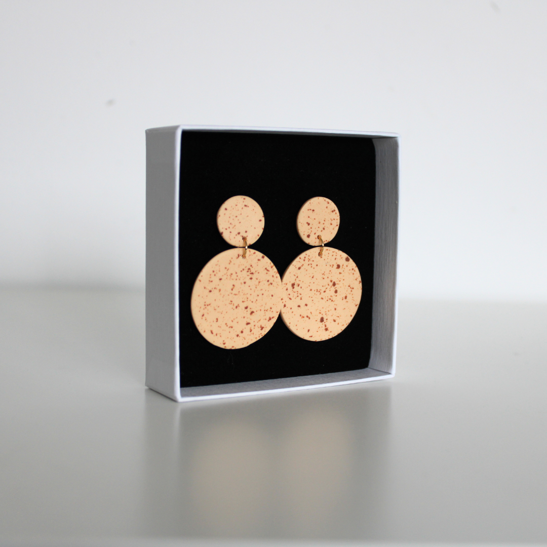 Boucles d'oreilles - Brune