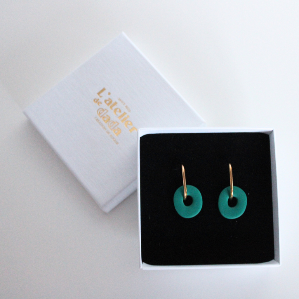 Boucles d'oreilles - Lilas