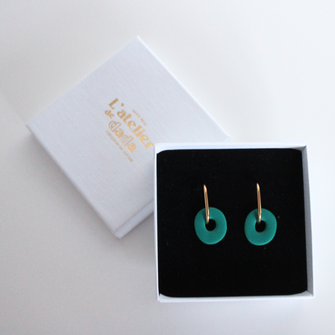 Boucles d'oreilles - Lilas