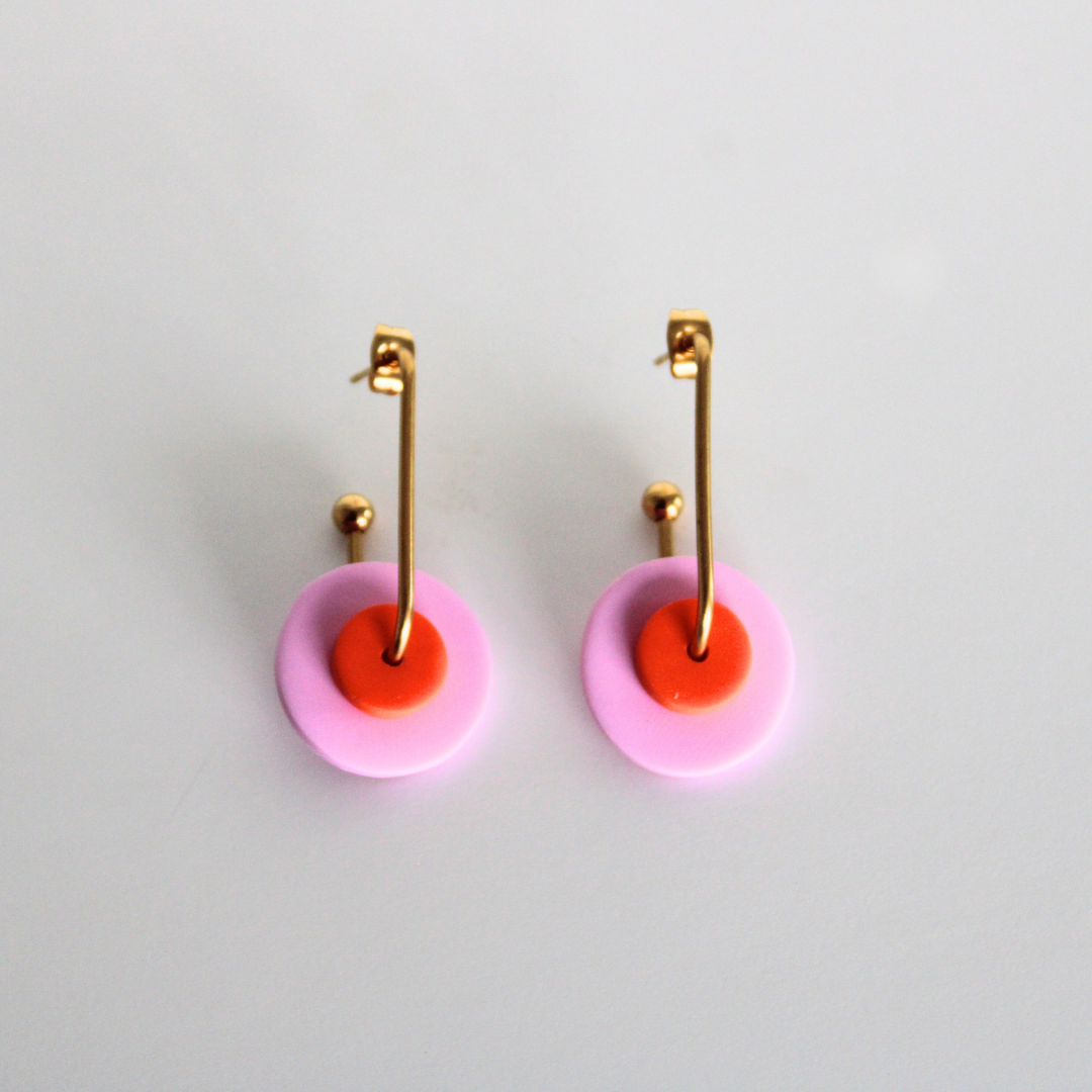Boucles d'oreilles - Blanche