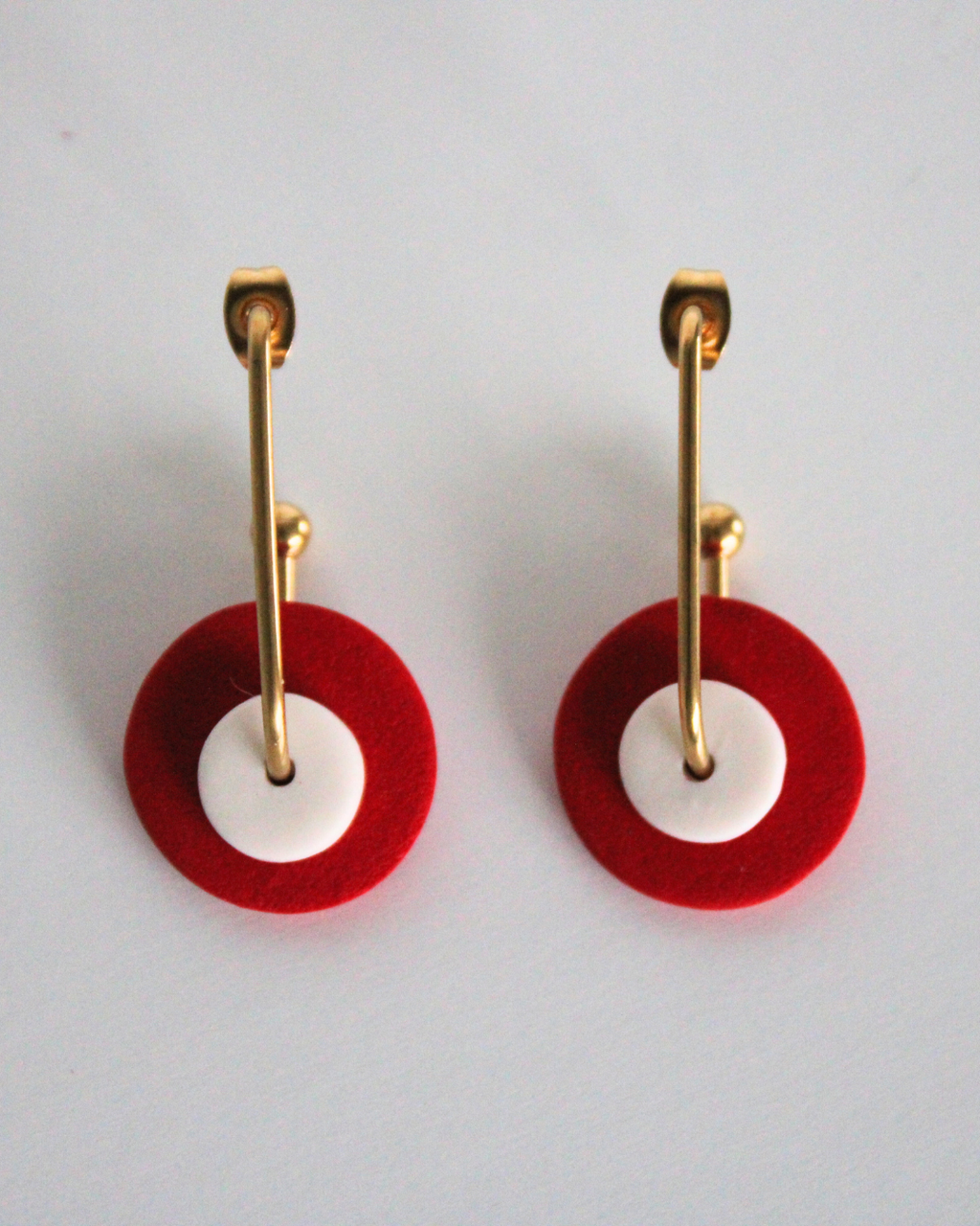 Boucles d'oreilles - Blanche