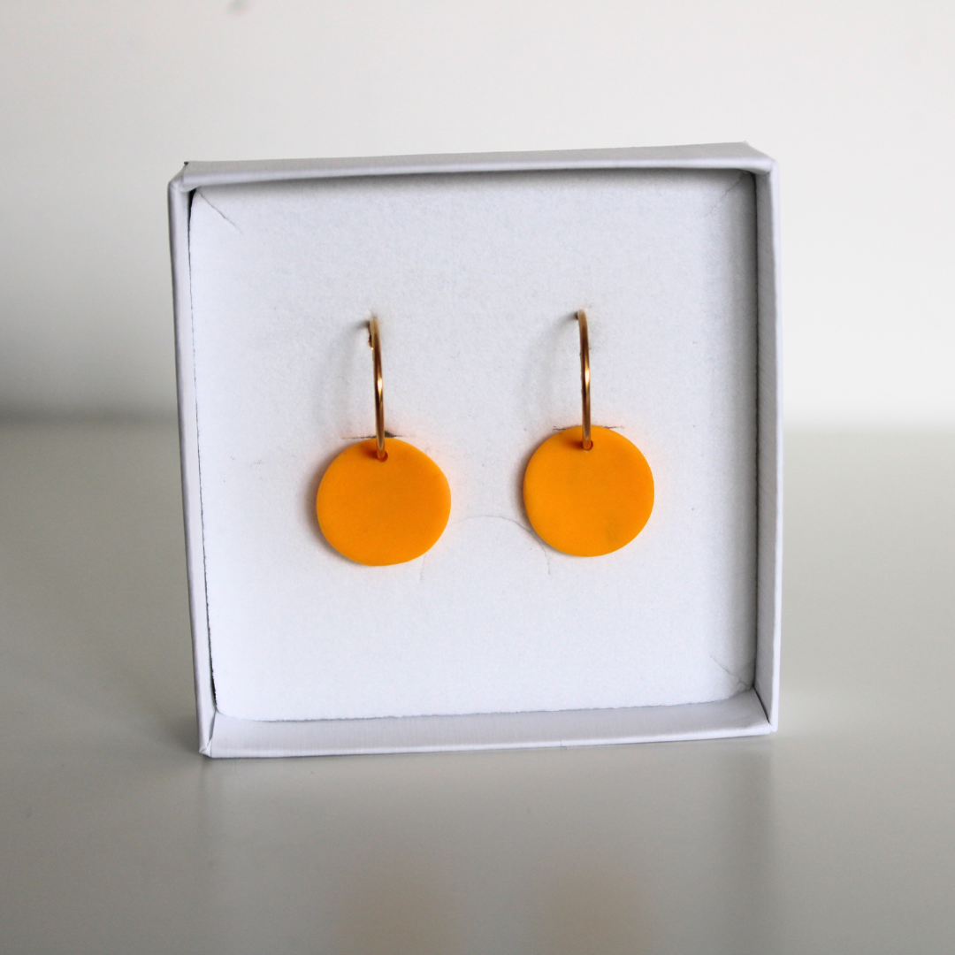 Boucles d'oreilles - Blanche