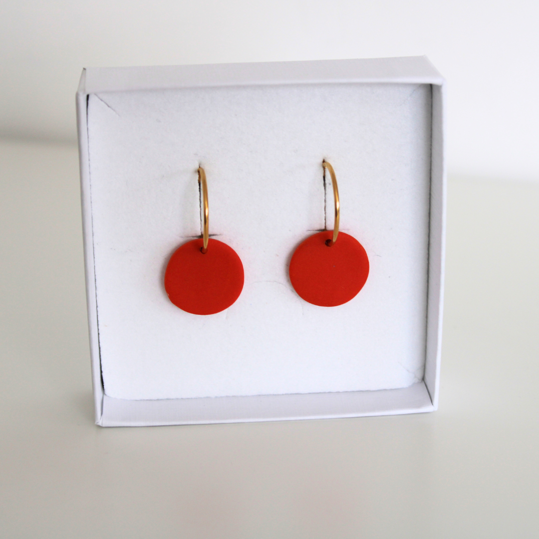 Boucles d'oreilles - Blanche