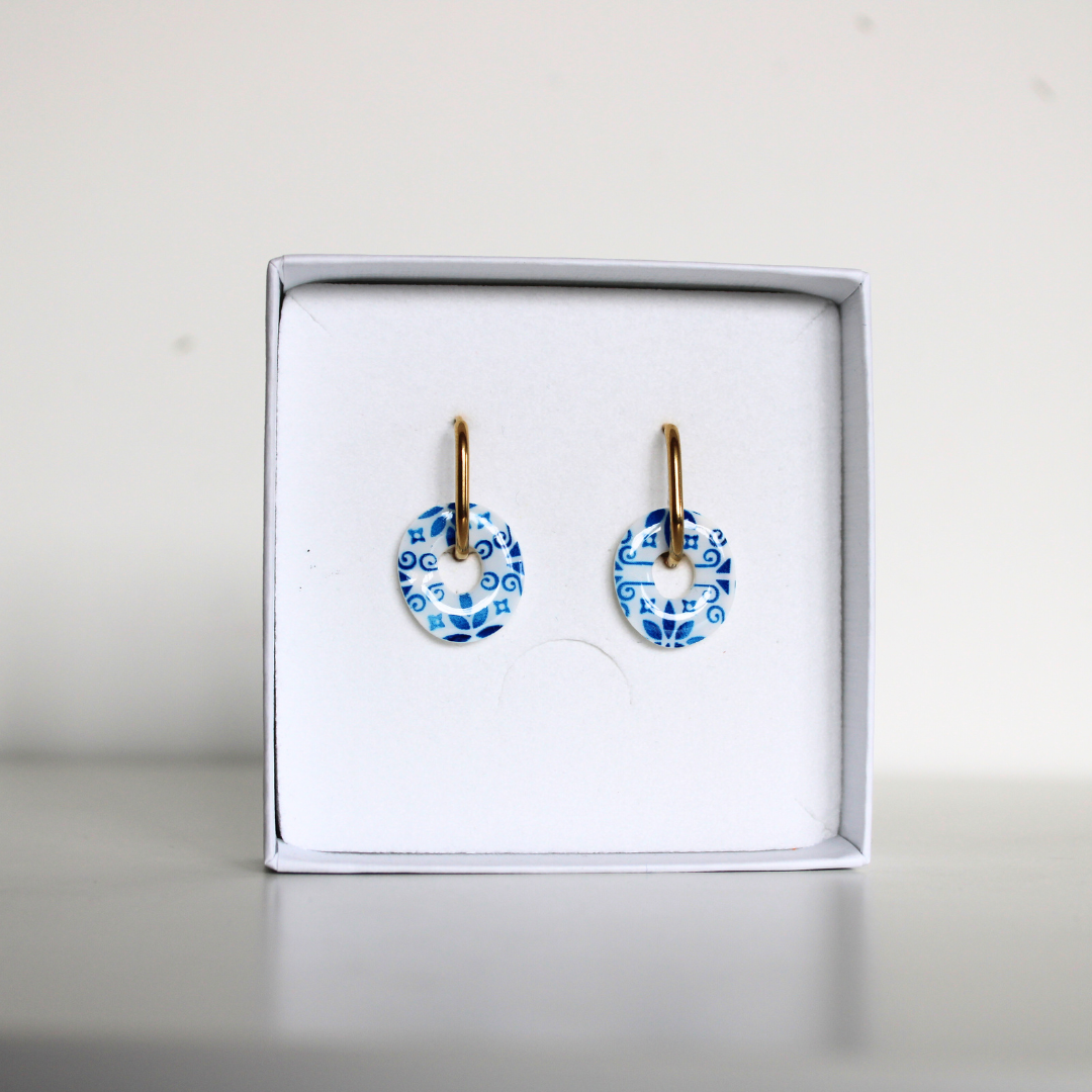 Boucles d'oreilles - Lilas