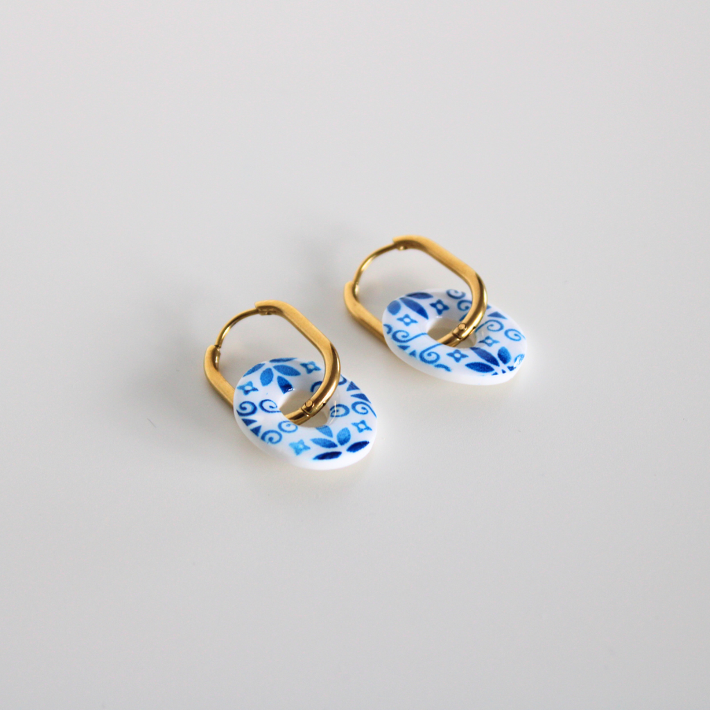 Boucles d'oreilles - Lilas