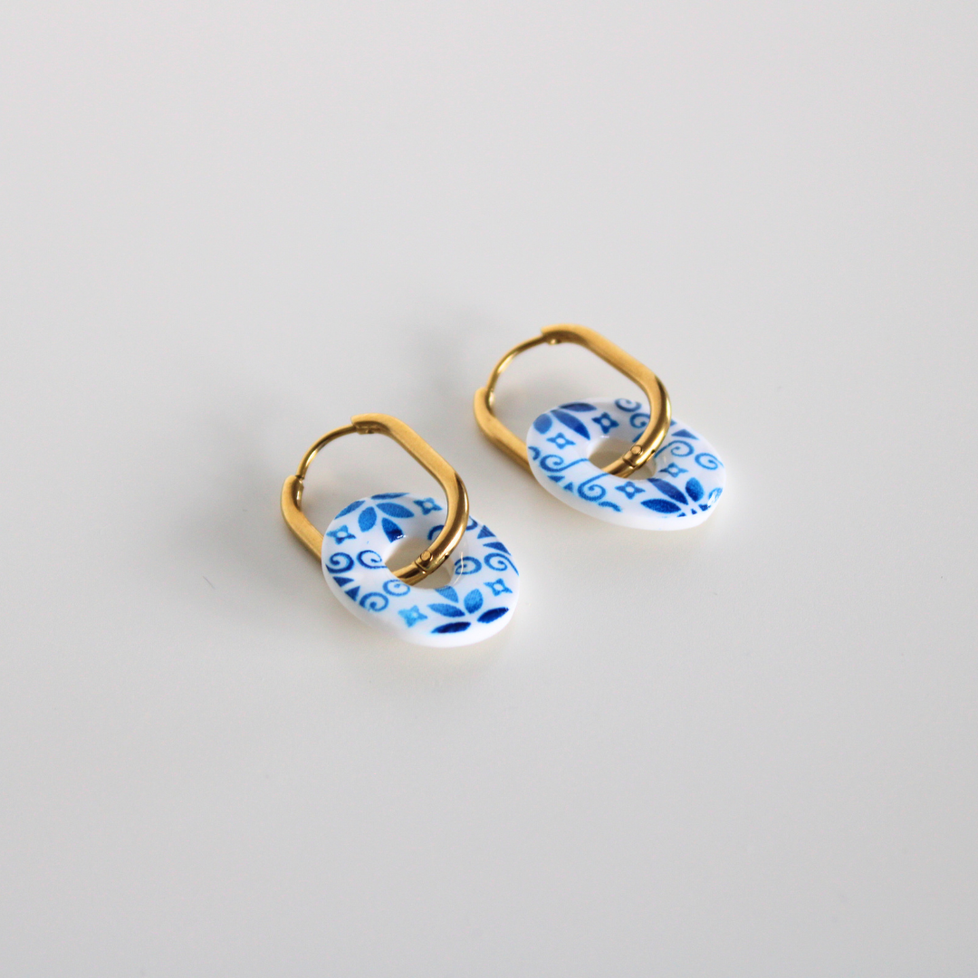 Boucles d'oreilles - Lilas