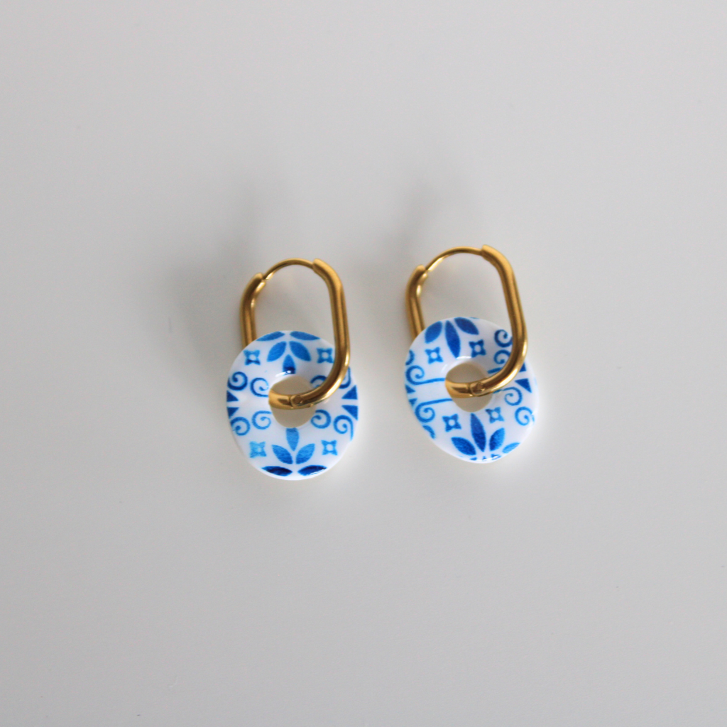 Boucles d'oreilles - Lilas